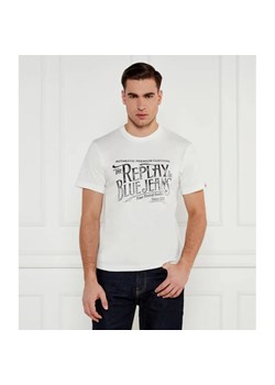 Replay T-shirt | Regular Fit ze sklepu Gomez Fashion Store w kategorii T-shirty męskie - zdjęcie 184357018