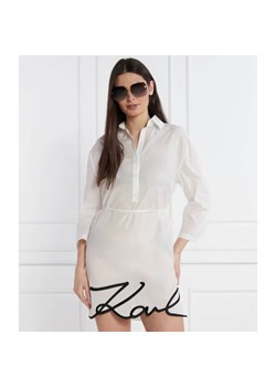 Karl Lagerfeld Sukienka SIGNATURE ze sklepu Gomez Fashion Store w kategorii Sukienki - zdjęcie 184357086