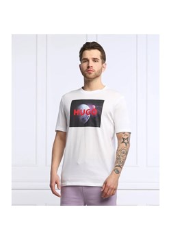 HUGO T-shirt Dupiter | Regular Fit ze sklepu Gomez Fashion Store w kategorii T-shirty męskie - zdjęcie 184357096