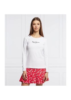 Pepe Jeans London Bluzka NEW VIRGINIA | Slim Fit ze sklepu Gomez Fashion Store w kategorii Bluzki damskie - zdjęcie 184357137