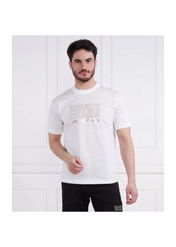 EA7 T-shirt | Regular Fit ze sklepu Gomez Fashion Store w kategorii T-shirty męskie - zdjęcie 184357138