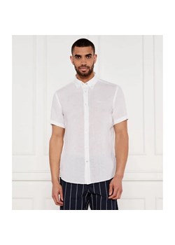 BOSS BLACK Lniana koszula H-ROAN-BD-E-SH-C-252 | Slim Fit ze sklepu Gomez Fashion Store w kategorii Koszule męskie - zdjęcie 184357196