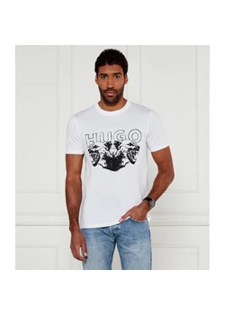 HUGO T-shirt Durro | Regular Fit ze sklepu Gomez Fashion Store w kategorii T-shirty męskie - zdjęcie 184357197