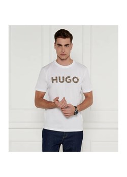 HUGO T-shirt | Regular Fit ze sklepu Gomez Fashion Store w kategorii T-shirty męskie - zdjęcie 184357276