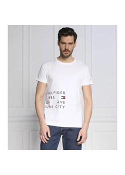 Tommy Hilfiger T-shirt OFF PLACEMENT | Slim Fit ze sklepu Gomez Fashion Store w kategorii T-shirty męskie - zdjęcie 184357295