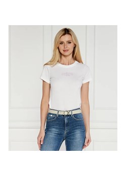 Calvin Klein Jeans T-shirt FADED | Slim Fit ze sklepu Gomez Fashion Store w kategorii Bluzki damskie - zdjęcie 184357307