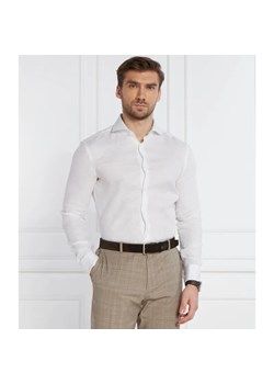 BOSS BLACK Lniana koszula H-HANK | Slim Fit ze sklepu Gomez Fashion Store w kategorii Koszule męskie - zdjęcie 184357397