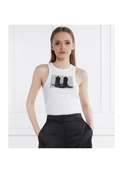 HUGO Top Classic Tank_2 | Slim Fit ze sklepu Gomez Fashion Store w kategorii Bluzki damskie - zdjęcie 184357435