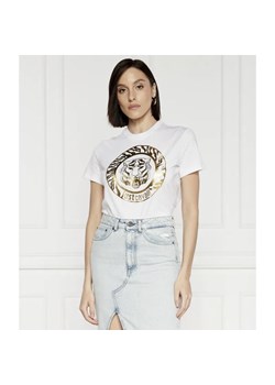 Just Cavalli T-shirt | Regular Fit ze sklepu Gomez Fashion Store w kategorii Bluzki damskie - zdjęcie 184357456