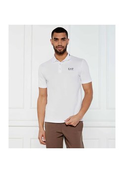 EA7 Polo | Slim Fit | stretch pique ze sklepu Gomez Fashion Store w kategorii T-shirty męskie - zdjęcie 184357468