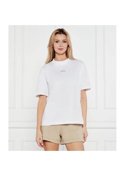 Calvin Klein Jeans T-shirt Boyfriend | Oversize fit ze sklepu Gomez Fashion Store w kategorii Bluzki damskie - zdjęcie 184357508