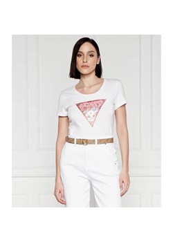 GUESS T-shirt | Slim Fit ze sklepu Gomez Fashion Store w kategorii Bluzki damskie - zdjęcie 184357565