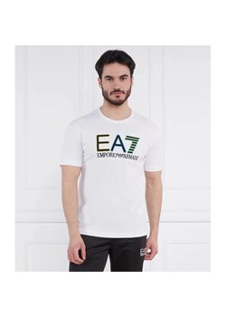 EA7 T-shirt | Regular Fit ze sklepu Gomez Fashion Store w kategorii T-shirty męskie - zdjęcie 184357578