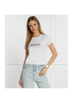 Calvin Klein Jeans T-shirt | Regular Fit ze sklepu Gomez Fashion Store w kategorii Bluzki damskie - zdjęcie 184357679