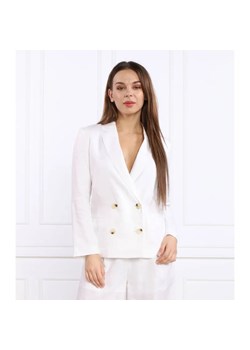 Armani Exchange Lniana marynarka | Regular Fit ze sklepu Gomez Fashion Store w kategorii Marynarki damskie - zdjęcie 184357706