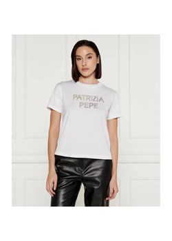 Patrizia Pepe T-shirt | Regular Fit ze sklepu Gomez Fashion Store w kategorii Bluzki damskie - zdjęcie 184357707