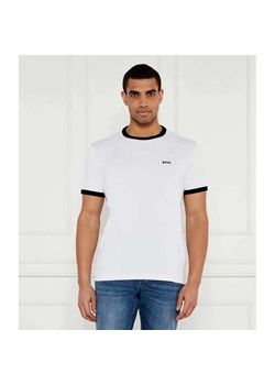 BOSS GREEN T-shirt Tape Rib | Regular Fit | stretch ze sklepu Gomez Fashion Store w kategorii T-shirty męskie - zdjęcie 184357759