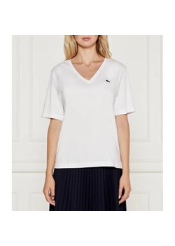 Lacoste T-shirt | Regular Fit ze sklepu Gomez Fashion Store w kategorii Bluzki damskie - zdjęcie 184357865