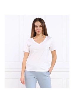 Calvin Klein T-shirt | Regular Fit ze sklepu Gomez Fashion Store w kategorii Bluzki damskie - zdjęcie 184357886