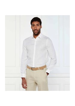 Calvin Klein Lniana koszula | Slim Fit ze sklepu Gomez Fashion Store w kategorii Koszule męskie - zdjęcie 184357897