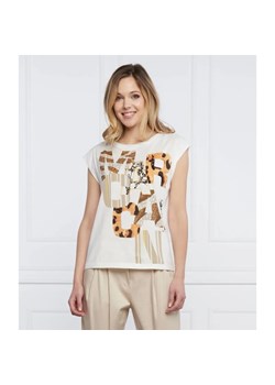 Marc Cain T-shirt | Regular Fit ze sklepu Gomez Fashion Store w kategorii Bluzki damskie - zdjęcie 184357985