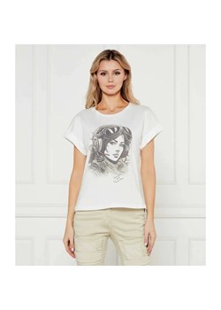Aeronautica Militare T-shirt | Regular Fit ze sklepu Gomez Fashion Store w kategorii Bluzki damskie - zdjęcie 184358029