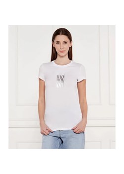 Armani Exchange T-shirt | Slim Fit ze sklepu Gomez Fashion Store w kategorii Bluzki damskie - zdjęcie 184358115