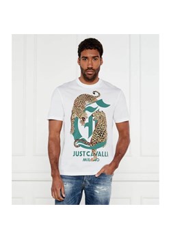 Just Cavalli T-shirt | Regular Fit ze sklepu Gomez Fashion Store w kategorii T-shirty męskie - zdjęcie 184358128