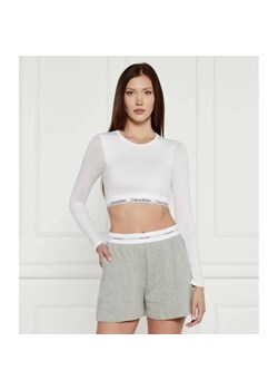 Calvin Klein Underwear Bluzka | Cropped Fit ze sklepu Gomez Fashion Store w kategorii Piżamy damskie - zdjęcie 184358186