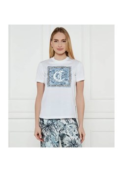 Just Cavalli T-shirt | Regular Fit ze sklepu Gomez Fashion Store w kategorii Bluzki damskie - zdjęcie 184358245