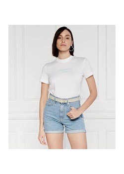 Calvin Klein Jeans T-shirt | Regular Fit ze sklepu Gomez Fashion Store w kategorii Bluzki damskie - zdjęcie 184358249