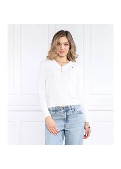 POLO RALPH LAUREN Sweter | Slim Fit ze sklepu Gomez Fashion Store w kategorii Swetry damskie - zdjęcie 184358258