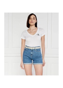 Calvin Klein Jeans T-shirt 2-pack | Slim Fit ze sklepu Gomez Fashion Store w kategorii Bluzki damskie - zdjęcie 184358416