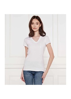 Armani Exchange T-shirt | Slim Fit ze sklepu Gomez Fashion Store w kategorii Bluzki damskie - zdjęcie 184358436