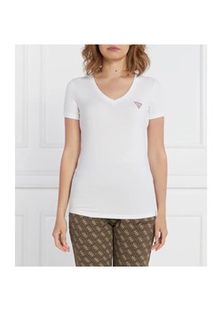 GUESS T-shirt VN MINI TRIANGLE | Slim Fit ze sklepu Gomez Fashion Store w kategorii Bluzki damskie - zdjęcie 184358446