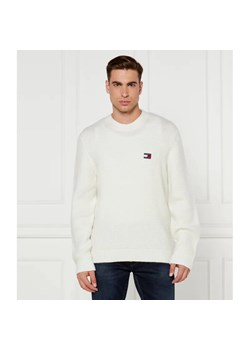 Tommy Jeans Sweter | Regular Fit | z dodatkiem wełny ze sklepu Gomez Fashion Store w kategorii Swetry męskie - zdjęcie 184358517