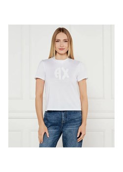 Armani Exchange T-shirt | Regular Fit ze sklepu Gomez Fashion Store w kategorii Bluzki damskie - zdjęcie 184358549