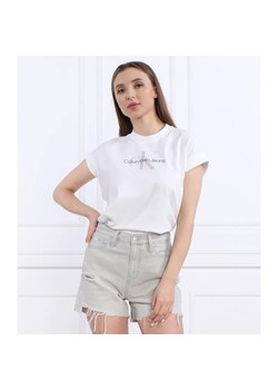 Calvin Klein Jeans T-shirt | Relaxed fit ze sklepu Gomez Fashion Store w kategorii Bluzki damskie - zdjęcie 184358558