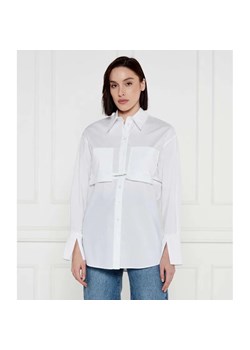 Patrizia Pepe Koszula | Cropped Fit ze sklepu Gomez Fashion Store w kategorii Koszule damskie - zdjęcie 184358587