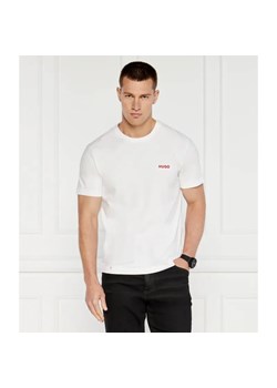 Hugo Bodywear T-shirt Houndstooth | Regular Fit ze sklepu Gomez Fashion Store w kategorii T-shirty męskie - zdjęcie 184358595