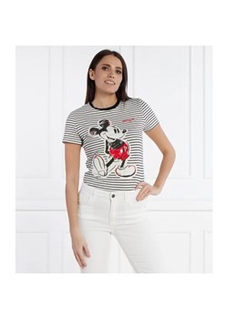 Desigual T-shirt DESIGUAL X MICKEY MOUSE | Regular Fit ze sklepu Gomez Fashion Store w kategorii Bluzki damskie - zdjęcie 184358759