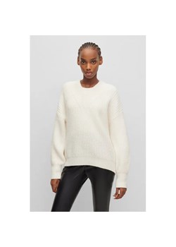 HUGO Wełniany sweter Sesamia | Oversize fit ze sklepu Gomez Fashion Store w kategorii Swetry damskie - zdjęcie 184358787