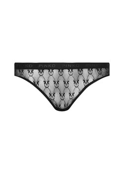 Pinko Koronkowe figi SENZA PAROLE 3 SLIP PIZZO INDE ze sklepu Gomez Fashion Store w kategorii Majtki damskie - zdjęcie 184503348