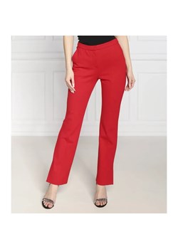 Karl Lagerfeld Spodnie | Regular Fit | high waist ze sklepu Gomez Fashion Store w kategorii Spodnie damskie - zdjęcie 184504498