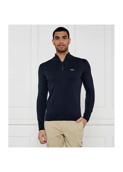 Aeronautica Militare Sweter | Regular Fit ze sklepu Gomez Fashion Store w kategorii Swetry męskie - zdjęcie 184504628