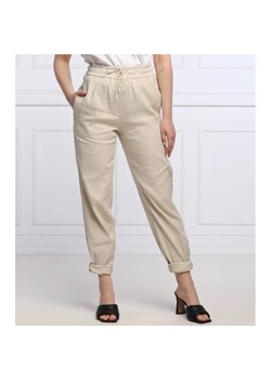 Marc Cain Lniane spodnie | Loose fit ze sklepu Gomez Fashion Store w kategorii Spodnie damskie - zdjęcie 184504637