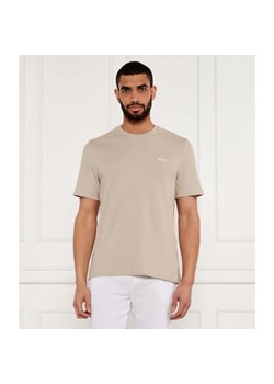 BOSS BLACK T-shirt Waffle | Regular Fit ze sklepu Gomez Fashion Store w kategorii T-shirty męskie - zdjęcie 184504656