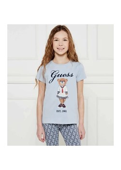 Guess T-shirt | Regular Fit ze sklepu Gomez Fashion Store w kategorii Bluzki dziewczęce - zdjęcie 184504759