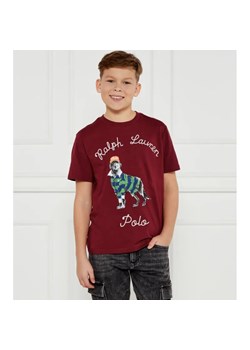 POLO RALPH LAUREN T-shirt | Regular Fit ze sklepu Gomez Fashion Store w kategorii T-shirty chłopięce - zdjęcie 184504838
