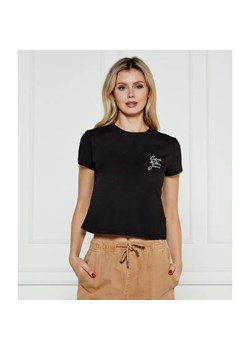 Calvin Klein Jeans T-shirt | Cropped Fit ze sklepu Gomez Fashion Store w kategorii Bluzki damskie - zdjęcie 184504885